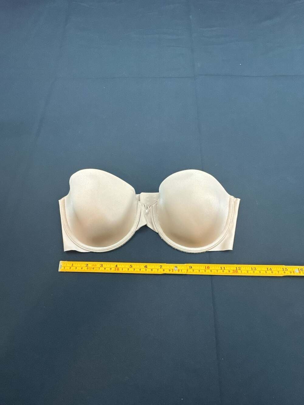 Victoria's Secret Comfort Devotion Strapless Demi Multiway Bra Nude 34D